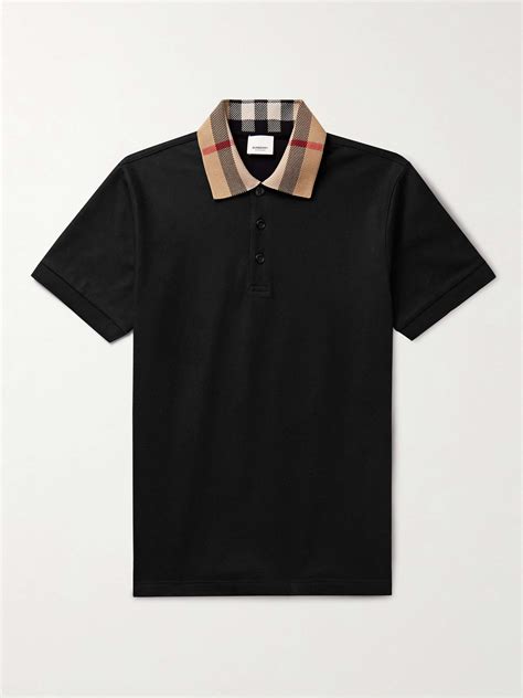 burberry oxford polo shirt|Burberry polo shirt men authentic.